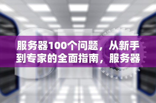 服务器100个问题，从新手到专家的全面指南，服务器100个问题解决