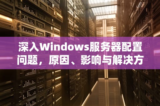 深入Windows服务器配置问题，原因、影响与解决方案，win10配置服务器