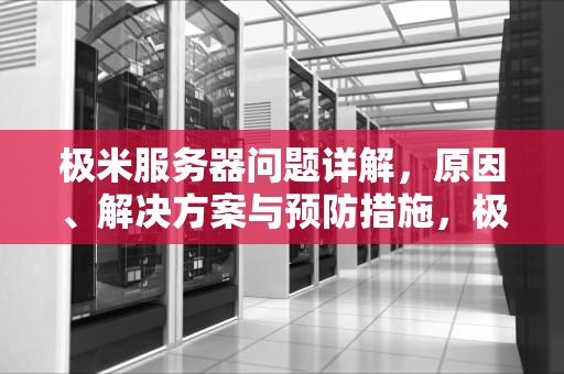 极米服务器问题详解，原因、解决方案与预防措施，极米服务器问题怎么解决