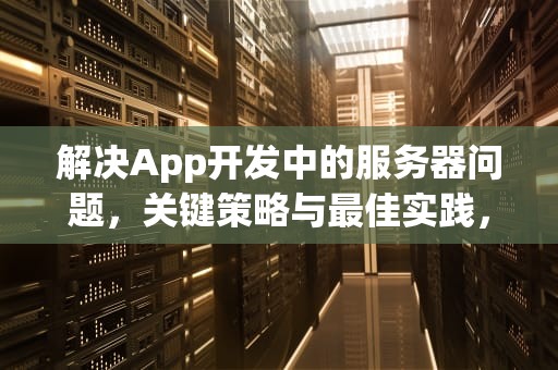 解决App开发中的服务器问题，关键策略与最佳实践，app开发 服务器问题有哪些