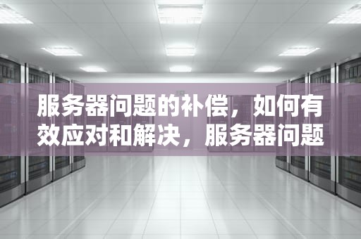 服务器问题的补偿，如何有效应对和解决，服务器问题的补偿是什么