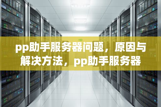 pp助手服务器问题，原因与解决方法，pp助手服务器开小差了怎么办