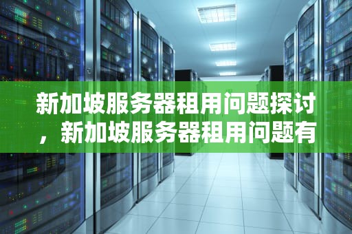 新加坡服务器租用问题探讨，新加坡服务器租用问题有哪些