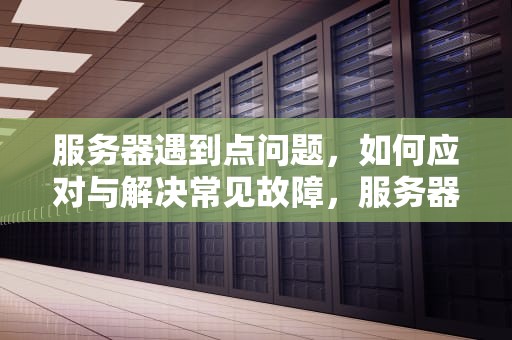 服务器遇到点问题，如何应对与解决常见故障，服务器遇到点问题怎么解决