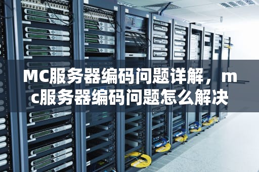 MC服务器编码问题详解，mc服务器编码问题怎么解决