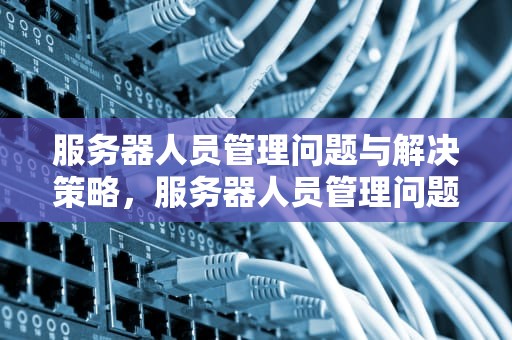 服务器人员管理问题与解决策略，服务器人员管理问题有哪些