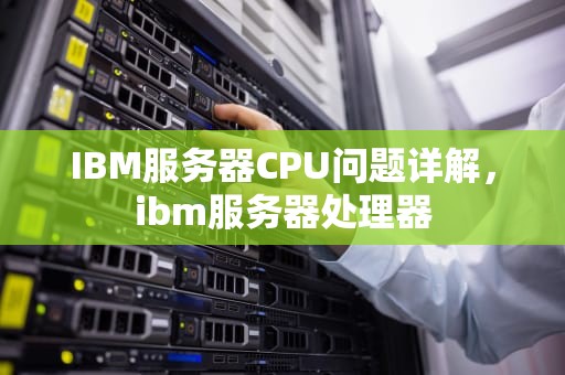 IBM服务器CPU问题详解，ibm服务器处理器