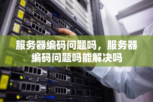 服务器编码问题吗，服务器编码问题吗能解决吗
