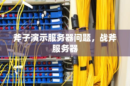 斧子演示服务器问题，战斧服务器