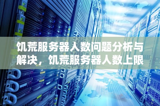 饥荒服务器人数问题分析与解决，饥荒服务器人数上限