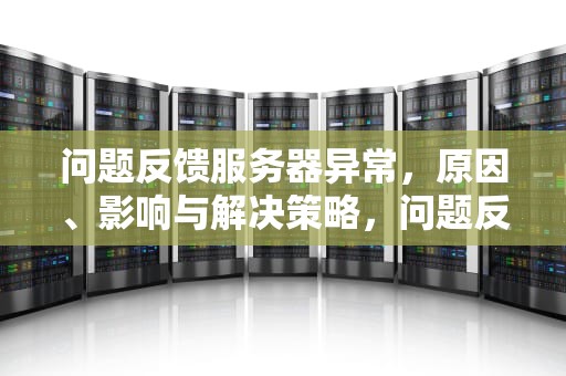 问题反馈服务器异常，原因、影响与解决策略，问题反馈服务器异常怎么解决
