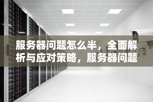服务器问题怎么半，全面解析与应对策略，服务器问题怎么解决