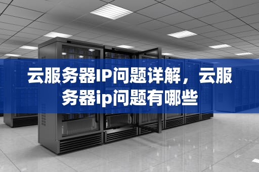 云服务器IP问题详解，云服务器ip问题有哪些
