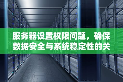 服务器设置权限问题，确保数据安全与系统稳定性的关键措施，服务器设置权限问题怎么解决