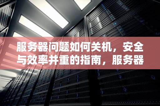 服务器问题如何关机，安全与效率并重的指南，服务器问题如何关机重启