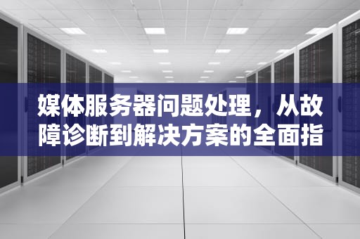 媒体服务器问题处理，从故障诊断到解决方案的全面指南，媒体服务器问题处理方法