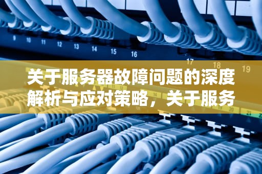 关于服务器故障问题的深度解析与应对策略，关于服务器故障问题的说法