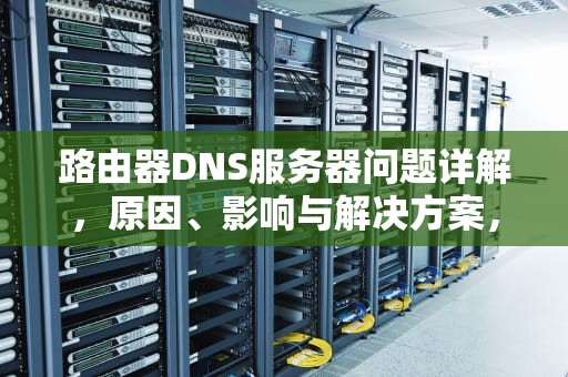 路由器DNS服务器问题详解，原因、影响与解决方案，路由器dns网络服务器未响应怎么解决