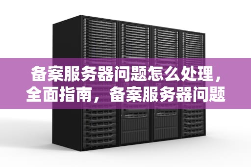 备案服务器问题怎么处理，全面指南，备案服务器问题怎么处理的