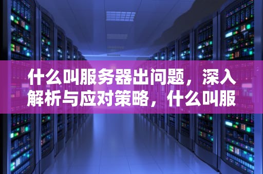 什么叫服务器出问题，深入解析与应对策略，什么叫服务器出问题了