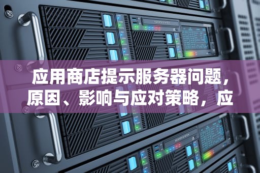 应用商店提示服务器问题，原因、影响与应对策略，应用商店提示服务器问题怎么解决