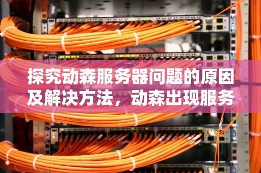 探究动森服务器问题的原因及解决方法，动森出现服务器维护