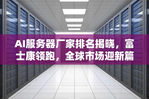 AI服务器厂家排名揭晓，富士康领跑，全球市场迎新篇章，ai服务器厂家排名第一的品牌