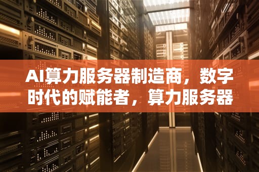 AI算力服务器制造商，数字时代的赋能者，算力服务器是什么东西