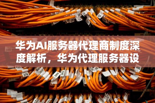 华为AI服务器代理商制度深度解析，华为代理服务器设置在哪