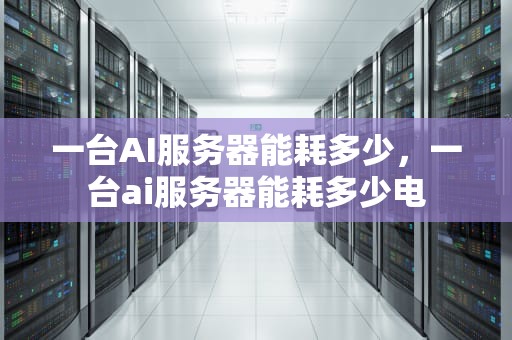 一台AI服务器能耗多少，一台ai服务器能耗多少电