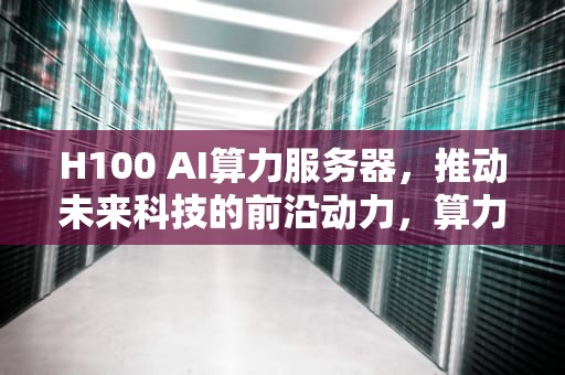 H100 AI算力服务器，推动未来科技的前沿动力，算力服务器是什么东西
