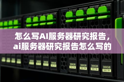 怎么写AI服务器研究报告，ai服务器研究报告怎么写的
