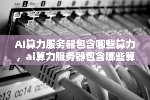 AI算力服务器包含哪些算力，ai算力服务器包含哪些算力模块