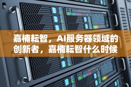 嘉楠耘智，AI服务器领域的创新者，嘉楠耘智什么时候上市?