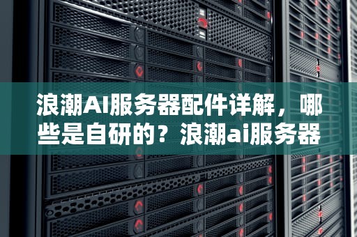 浪潮AI服务器配件详解，哪些是自研的？浪潮ai服务器哪些配件是自己的产品