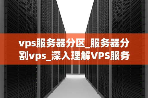 vps服务器分区_服务器分割vps_深入理解VPS服务器分区