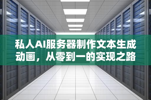 私人AI服务器制作文本生成动画，从零到一的实现之路，私人ai服务器制作文本生成动画软件