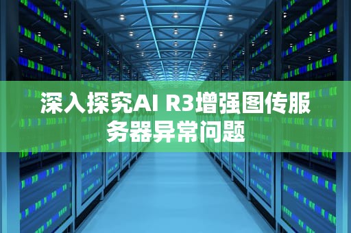 深入探究AI R3增强图传服务器异常问题