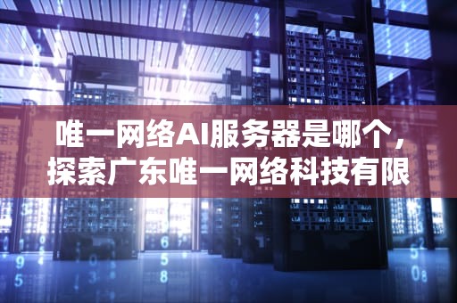 唯一网络AI服务器是哪个，探索广东唯一网络科技有限公司的AI服务器解决方案，唯一网络ai服务器是哪个国家