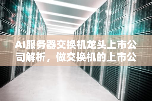 AI服务器交换机龙头上市公司解析，做交换机的上市公司