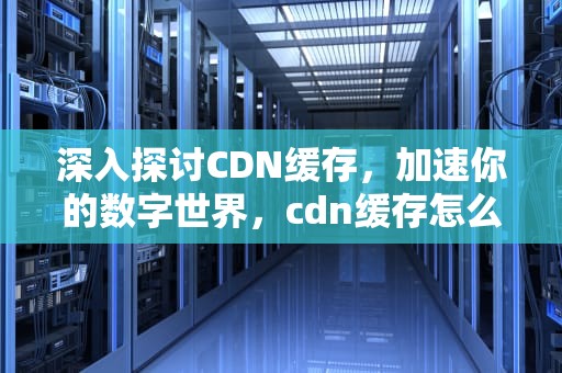 深入探讨CDN缓存，加速你的数字世界，cdn缓存怎么清除