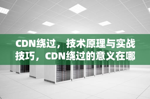 CDN绕过，技术原理与实战技巧，CDN绕过的意义在哪里