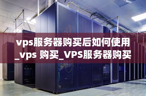 vps服务器购买后如何使用_vps 购买_VPS服务器购买后如何使用
