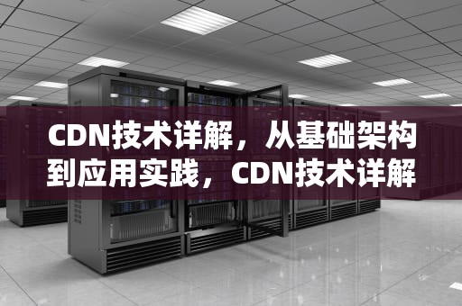 CDN技术详解，从基础架构到应用实践，CDN技术详解PDF下载