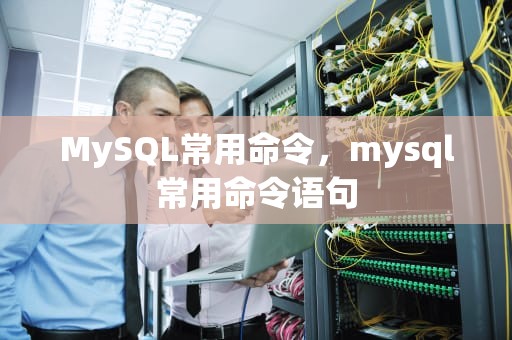 MySQL常用命令，mysql常用命令语句