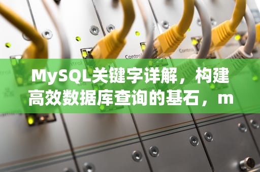 MySQL关键字详解，构建高效数据库查询的基石，mysql关键字是什么意思