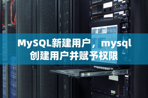 MySQL新建用户，mysql创建用户并赋予权限