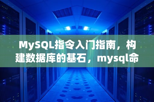 MySQL指令入门指南，构建数据库的基石，mysql命令语句大全