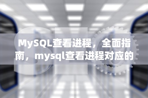 MySQL查看进程，全面指南，mysql查看进程对应的sql