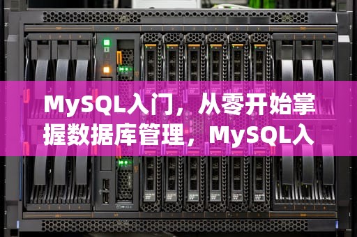 MySQL入门，从零开始掌握数据库管理，MySQL入门基础知识